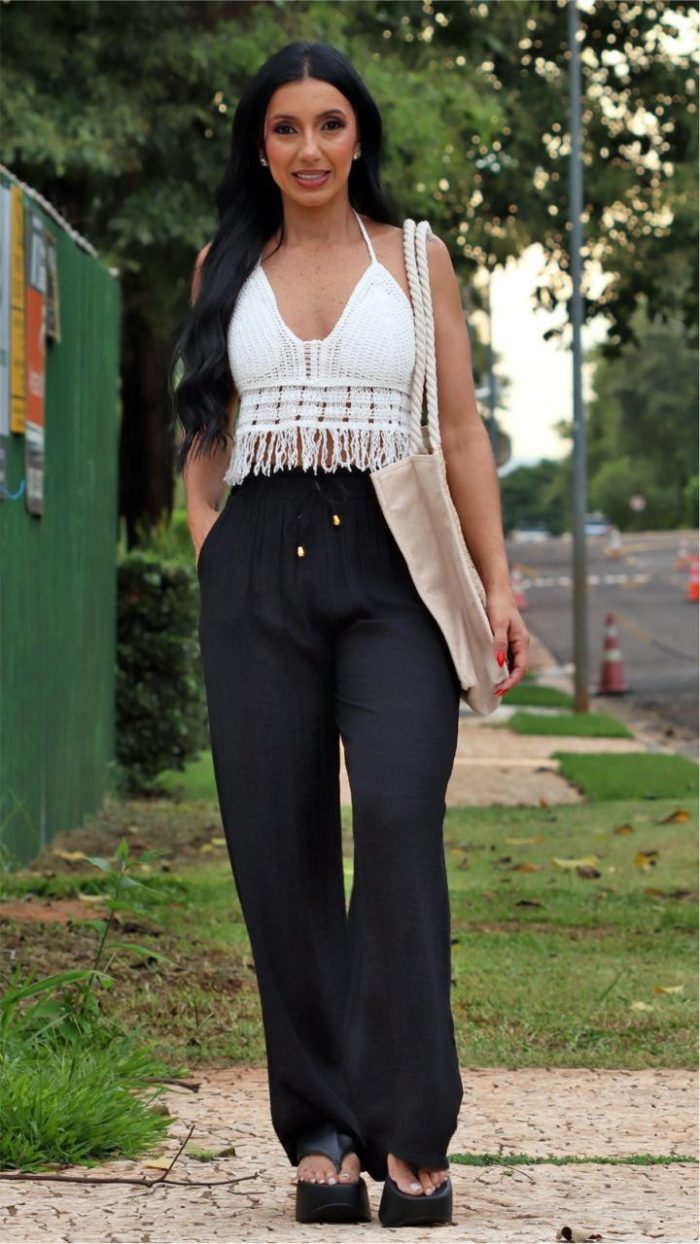 cropped crochê loverly