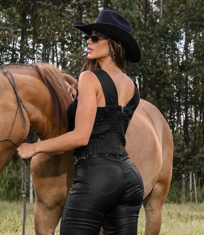 top em couro resinado 24629 consciencia jeans o26 top em couro resinado 24629 consciencia jeans o26